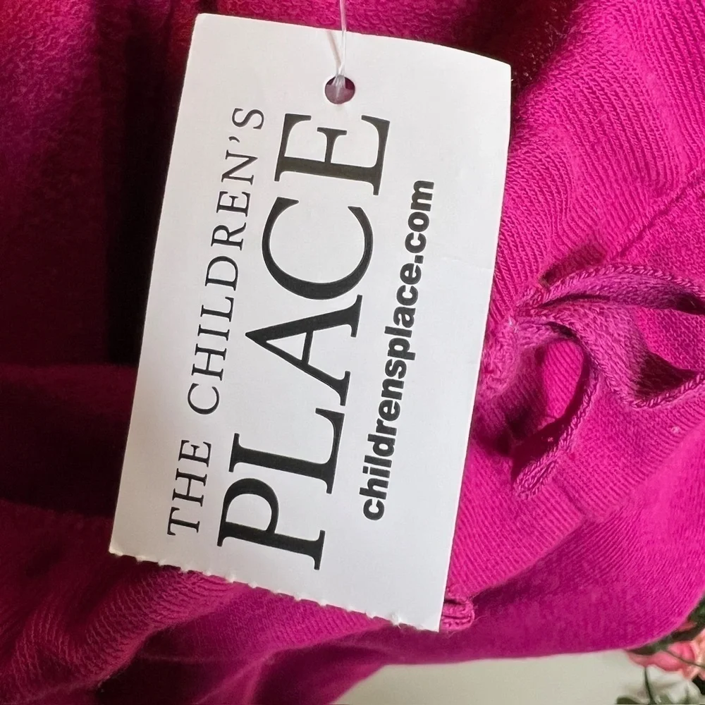 The Children’s Place NWT Girls Raspberry Pink Sweatpants XL Casual School